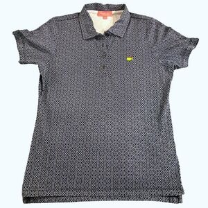 Magnolia Lane Masters Tournament Augusta National Polo Navy & White Medium